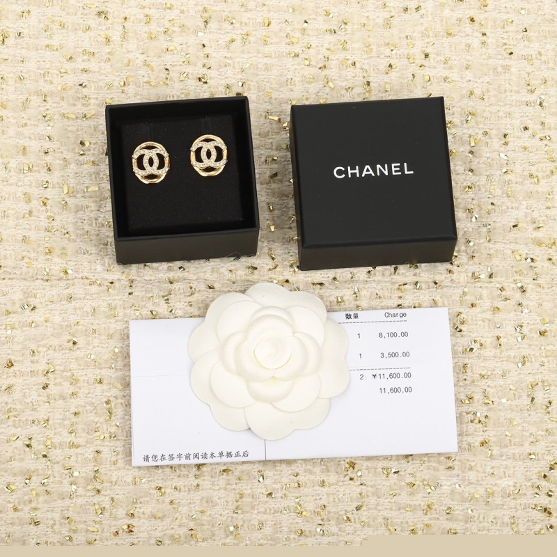Ch*el earrings